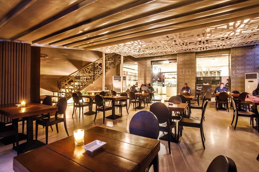 Hivernage Hotel & Spa Marakeş Dış mekan fotoğraf The interior of the restaurant