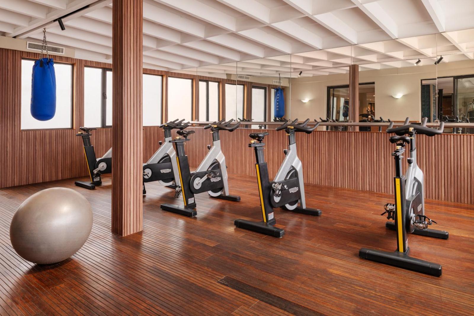 Hivernage Hotel & Spa Marakeş Dış mekan fotoğraf The gym at the hotel