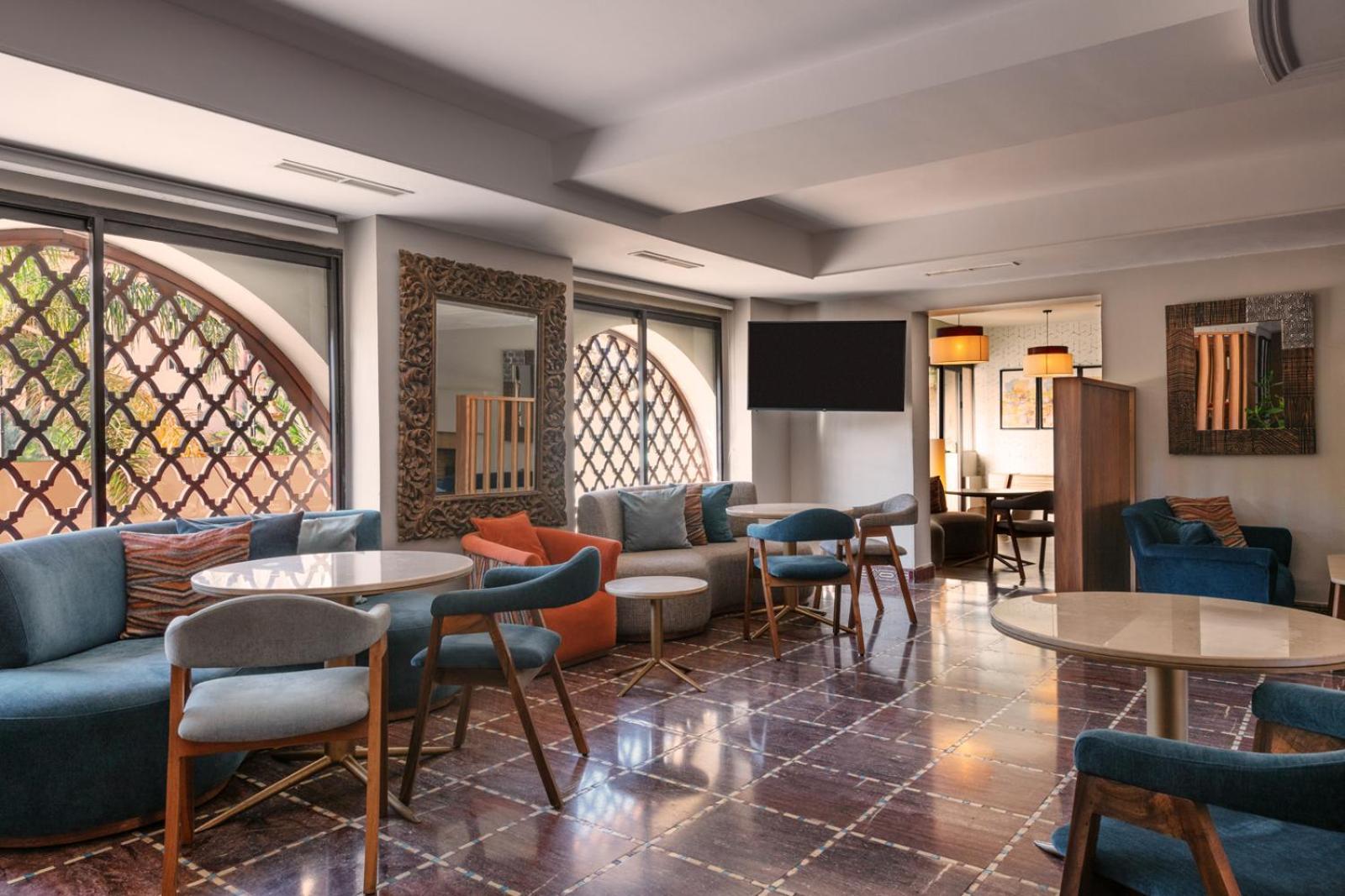 Hivernage Hotel & Spa Marakeş Dış mekan fotoğraf The lounge at the airport