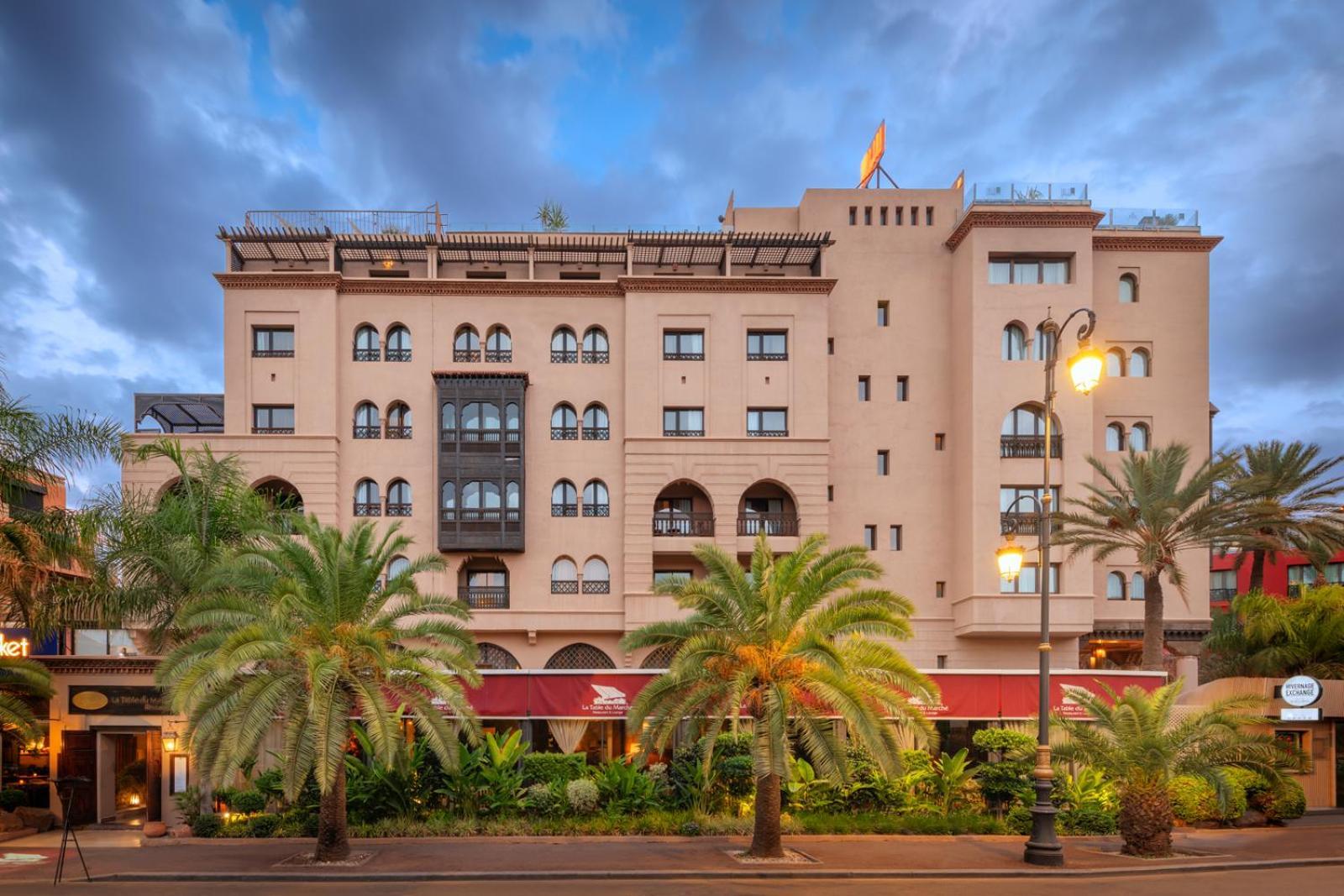 Hivernage Hotel & Spa Marakeş Dış mekan fotoğraf The hotel in 2012
