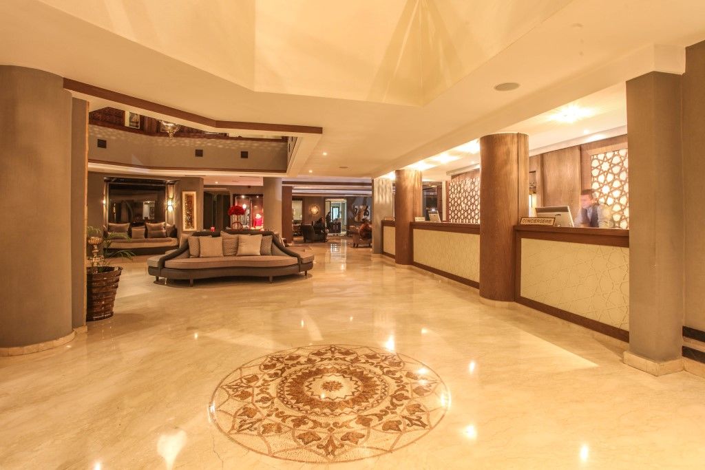 Hivernage Hotel & Spa Marakeş Dış mekan fotoğraf Lobby
