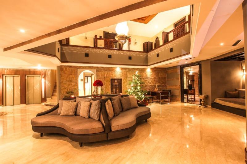 Hivernage Hotel & Spa Marakeş Dış mekan fotoğraf Lobby